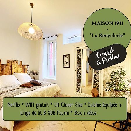 Studio La Recyclerie - Maison 1911 - Confort & Prestige Gien Dış mekan fotoğraf