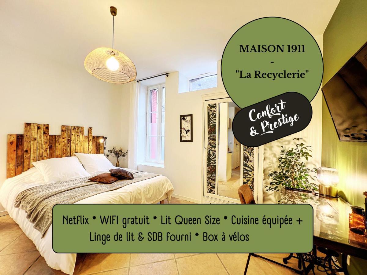 Studio La Recyclerie - Maison 1911 - Confort & Prestige Gien Dış mekan fotoğraf